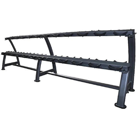 Spart Double Tier Dumbell Rack - 12 Pair