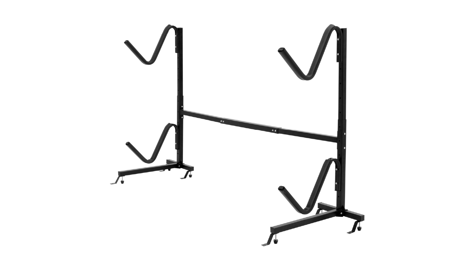 Kayak Display Racks Costway 2 Tier Metal Frame Display Kayak Storage Racks | Harvey Norman