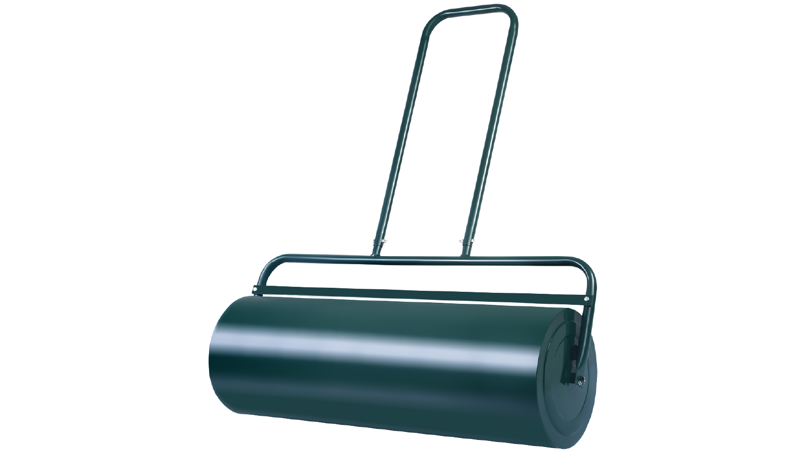 Costway 63L Metal Heavy Duty Patio Push Water/Sand Filled Lawn Roller with U-Shaped Handle
