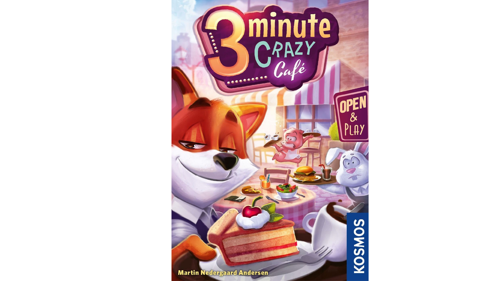 3 Minute Crazy Cafe Board Game