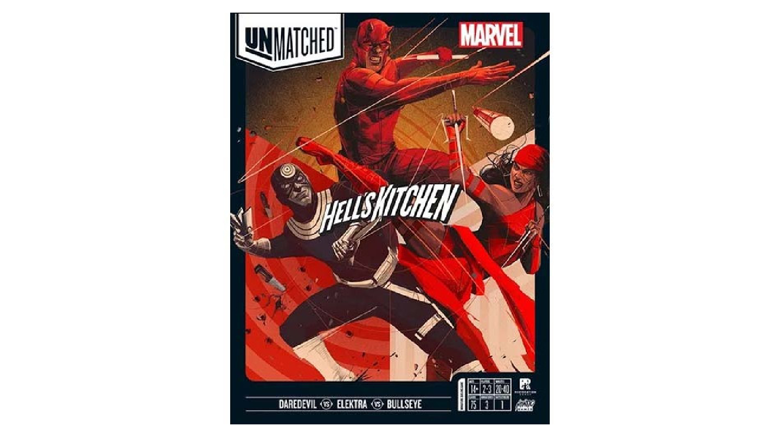 Unmatched Marvel Hells Kitchen Board Game