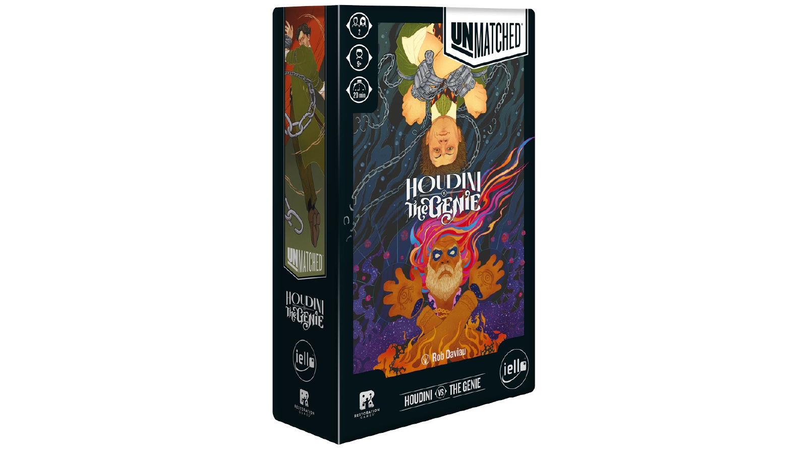 Unmatched Houdini Versus The Genie Board Game