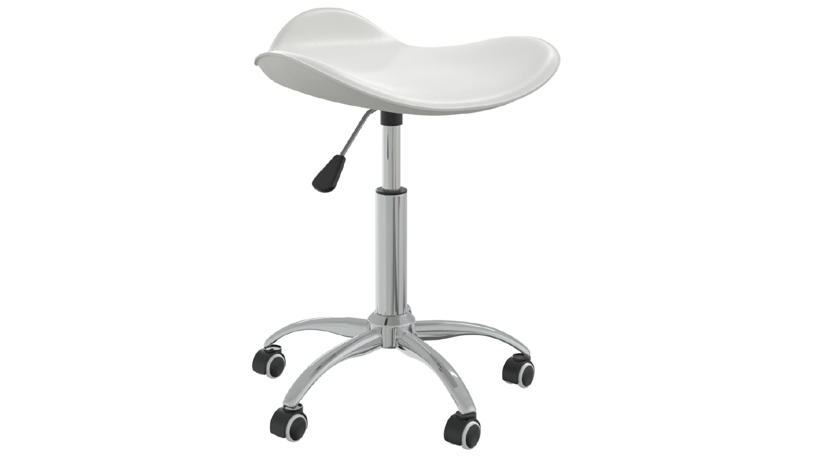 vidaXL Faux Leather Office Chair - White