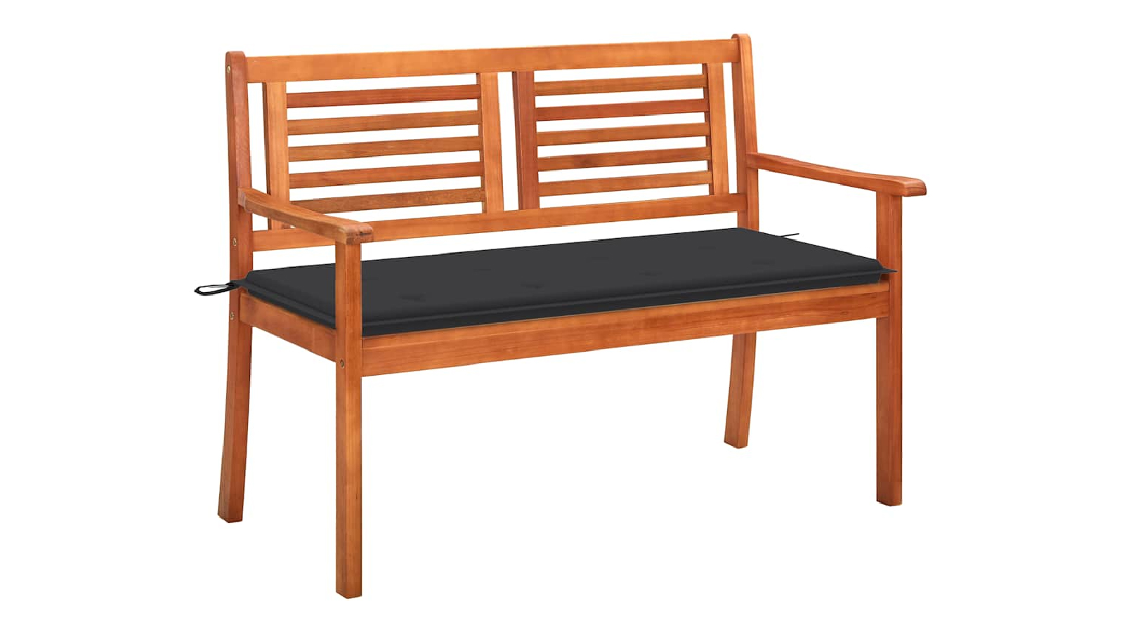 VidaXL 2 Seater Garden Bench with Cushion - 120 cm