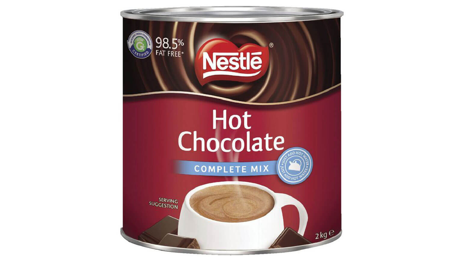 Latestbuy 2kg Nestle Complete Mix Hot Chocolate Can