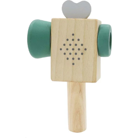 Kaper Kidz Calm and Breezy Wooden Video Recorder Prism - Green