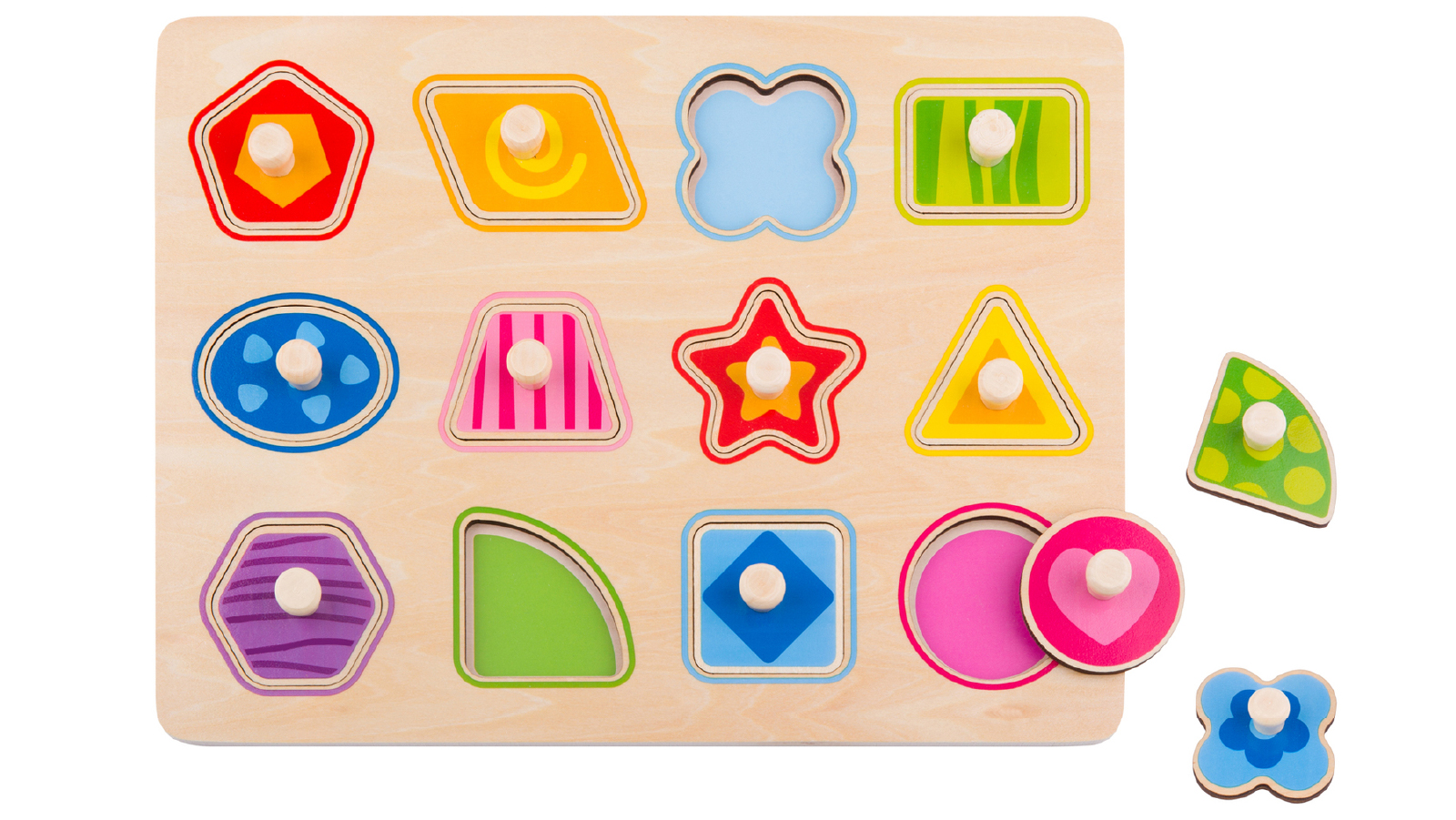Tooky Toy Shape Peg Puzzle