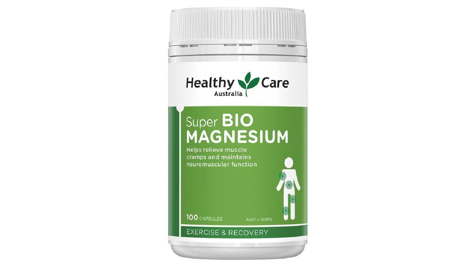 Healthy Care Super Bio Magnesium - 100 Capsules