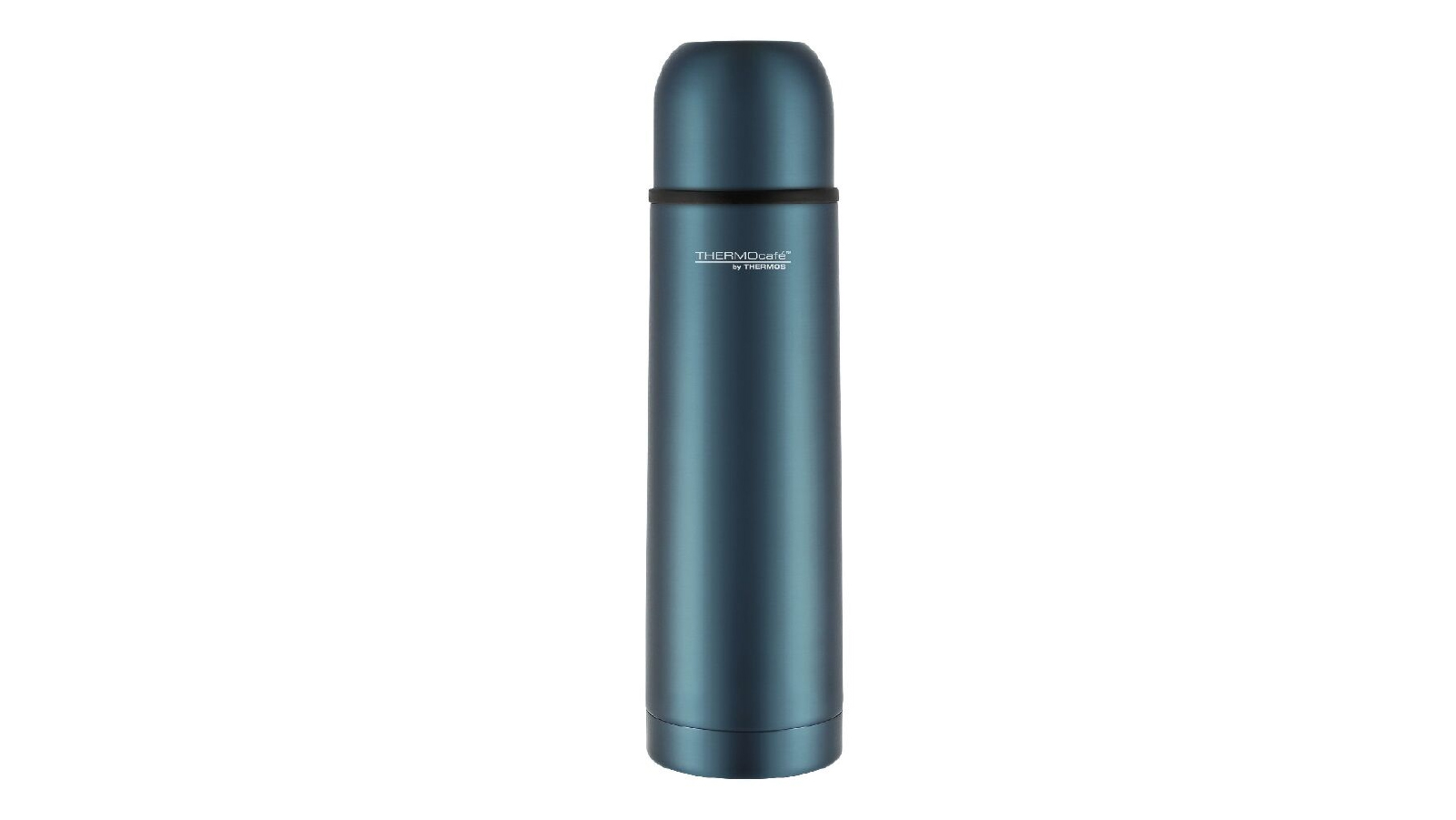 Thermos 1 Litre Stainless Steel Slim Vacuum Insulated Flask - Blue