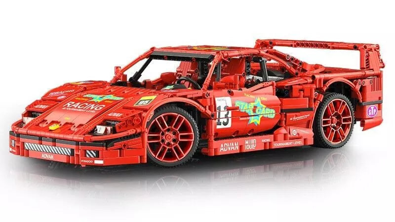 Mould King 13095 Super F40 Racing Sports Car
