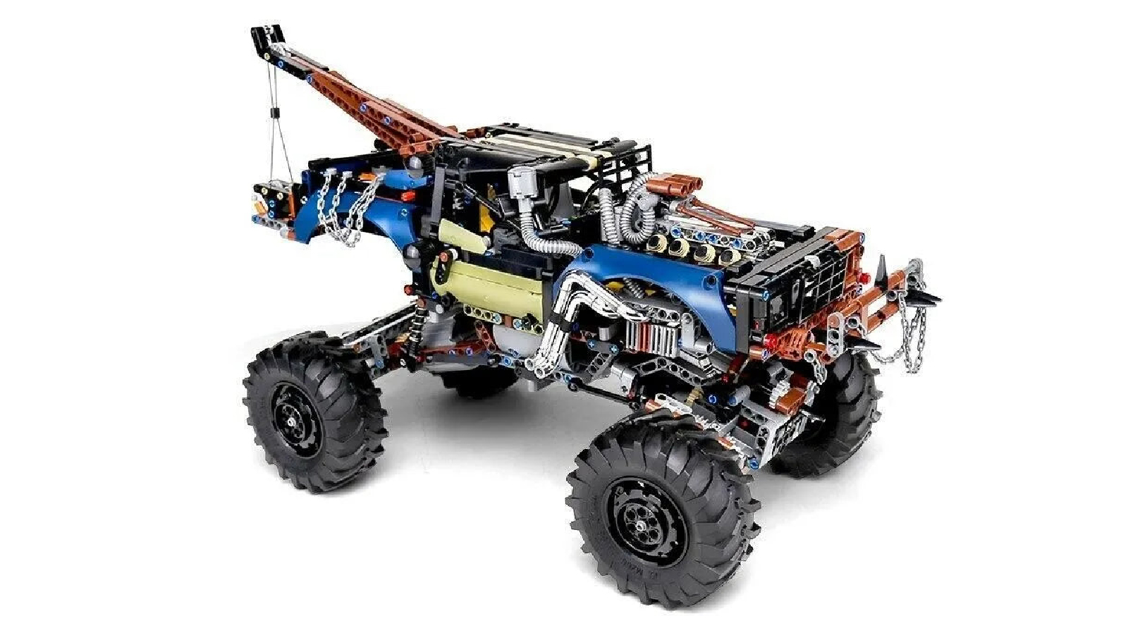 Mould King 1806 Remote Control Rebel Tow Truck Car Brick Model DIY Kids Toy Building Blocks Set