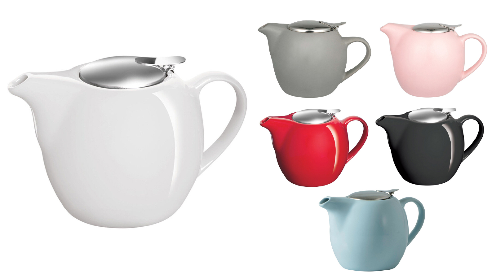 Avanti 750ml Camelia Ceramic Teapot 