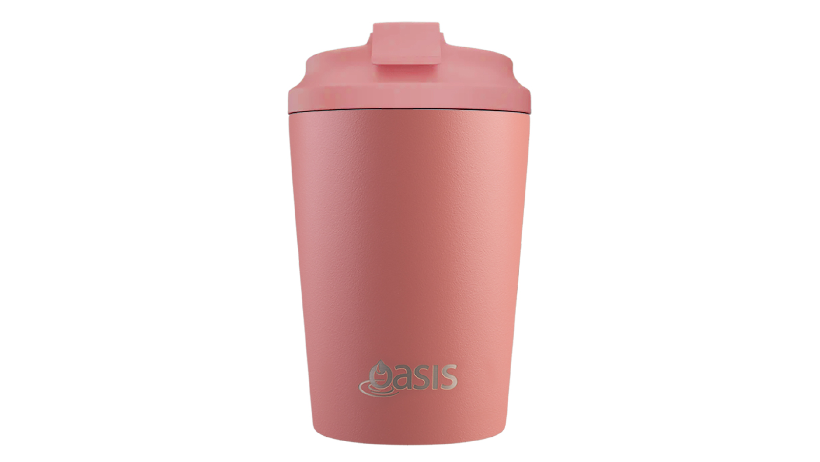 Oasis 360ml Ceramic Lined Stainless Steel Double Wall Coffee Cup - Auburn