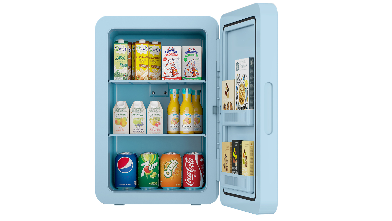 Advwin 22L Portable Mini Fridge AC/DC Powered Cooler and Warmer for ...