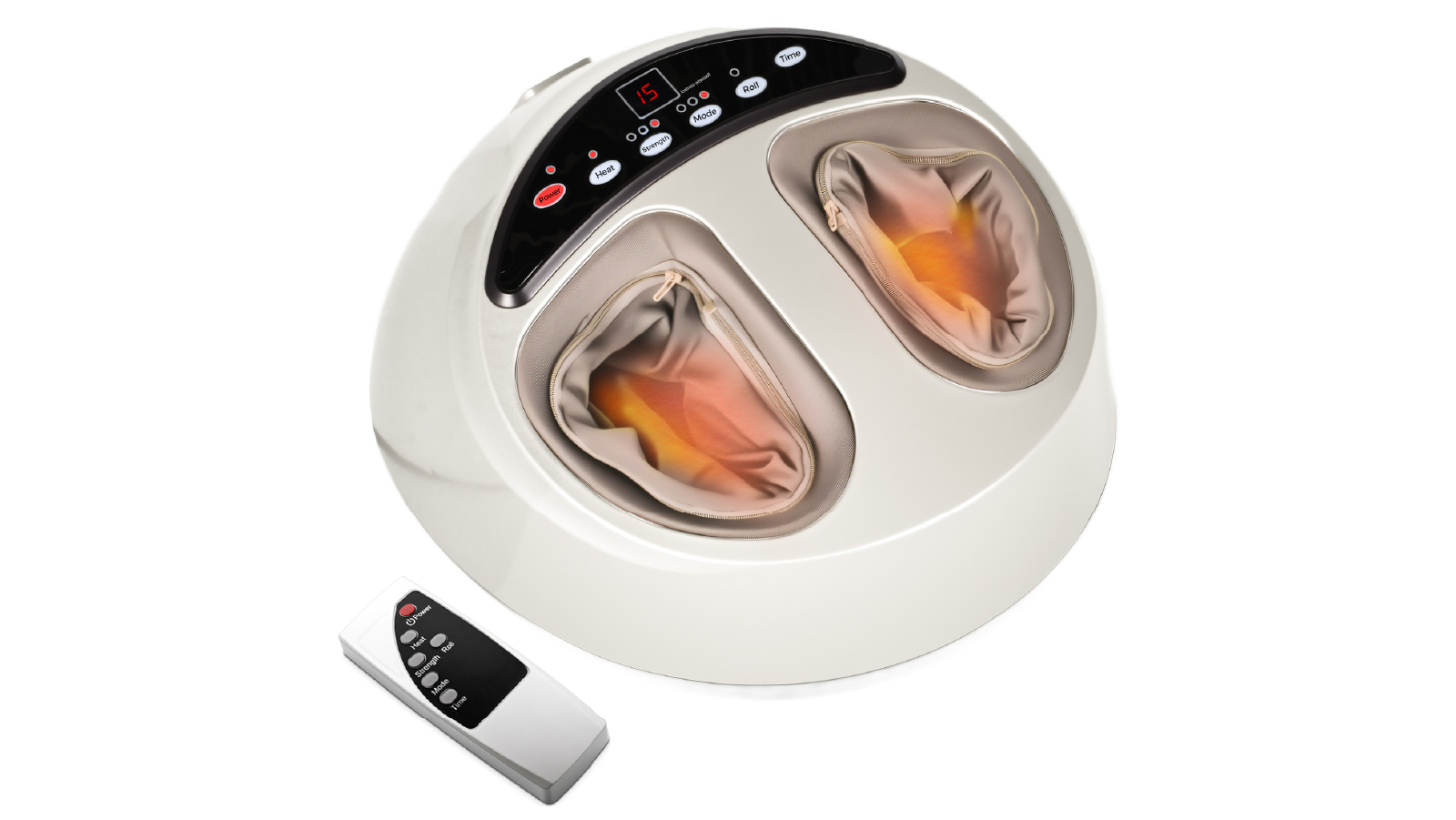 Advwin 3 Modes and Adjustable Timer Foot Massager Machine with Heat