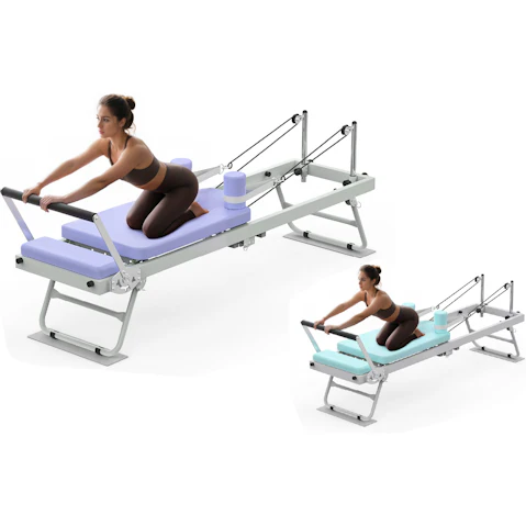 Advwin 120kg Capacity Foldable Pilates Exercise Equipment for Home Gym