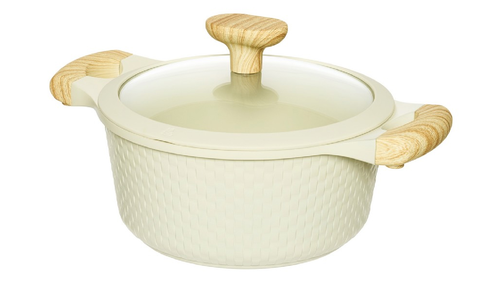 Resto 93801 Beige Casserole with Lid - 2.6L