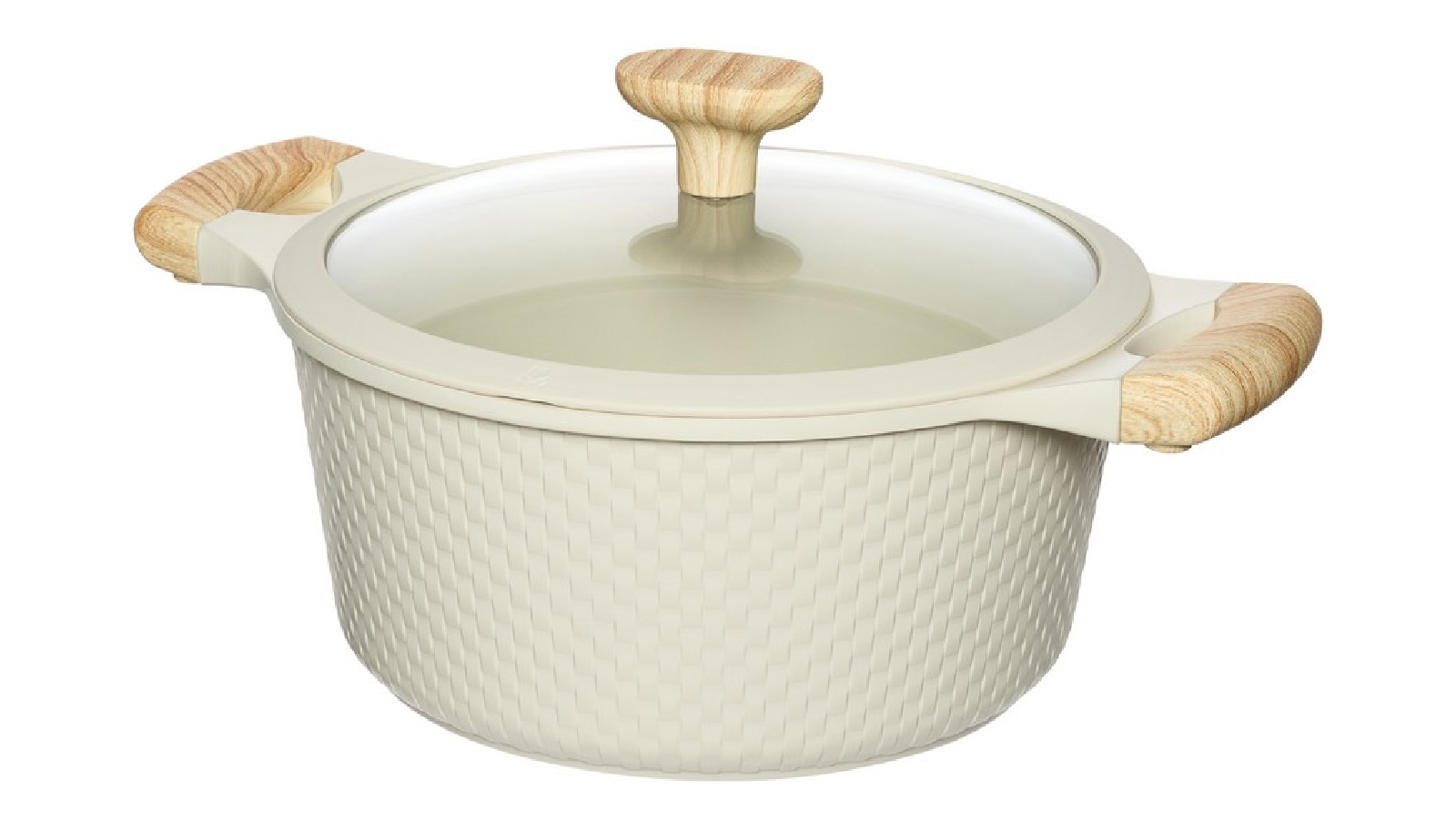 Resto 93803 Beige Casserole with Lid - 4.6L