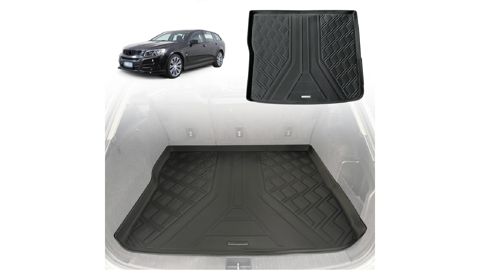 AUSGO Boot Liner Cargo Mat for Holden Commodore VE VF Wagon 2006-2017