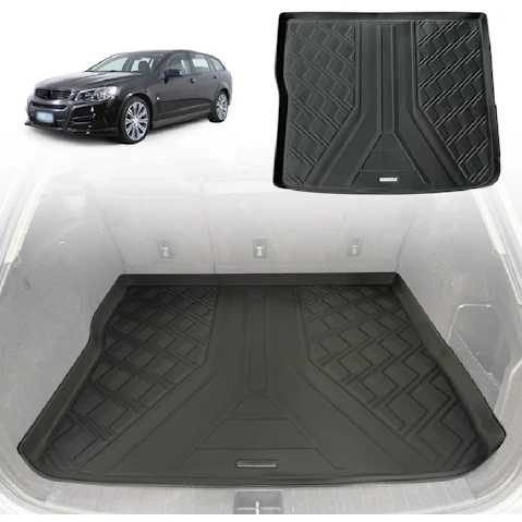 AUSGO Boot Liner Cargo Mat for Holden Commodore VE VF Wagon 2006-2017