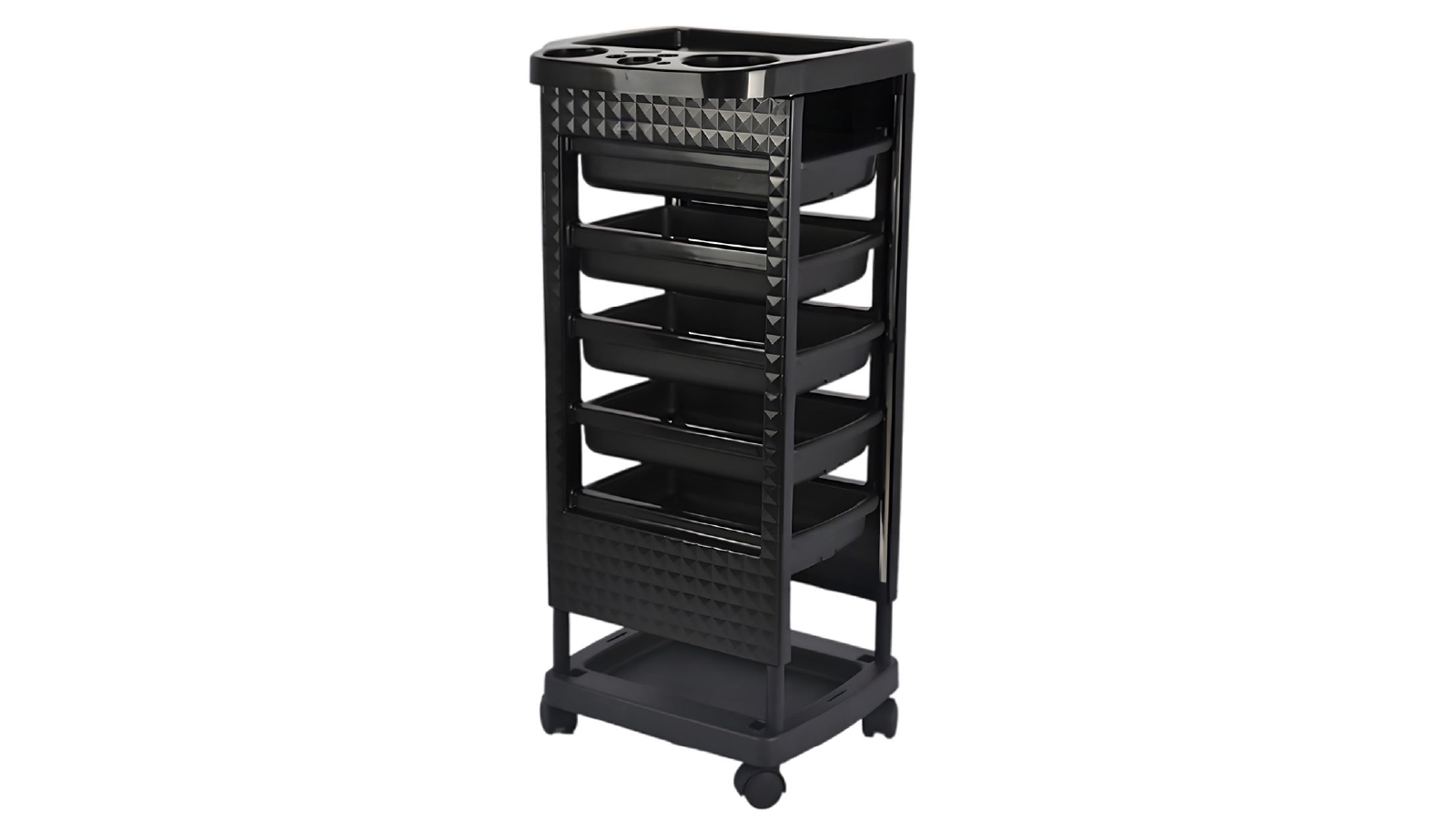6 Tier Hair Salon Trolley Spa Beauty Parlor Hairdressing Storage Cart
