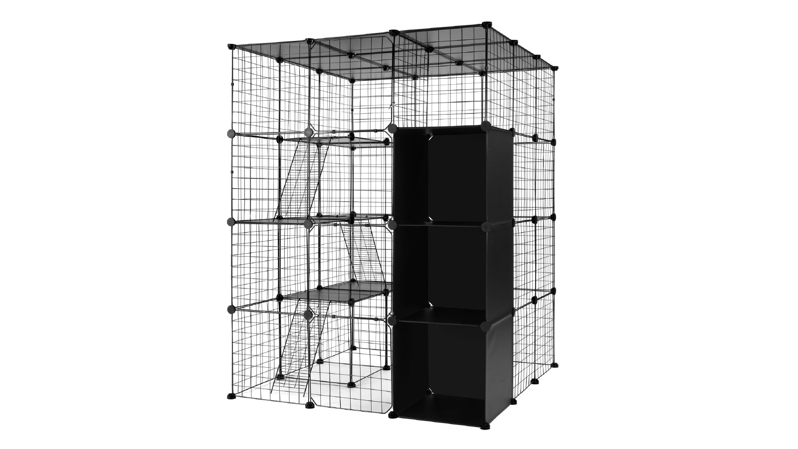 4 Tier DIY Enclosure Pet Cat Cage