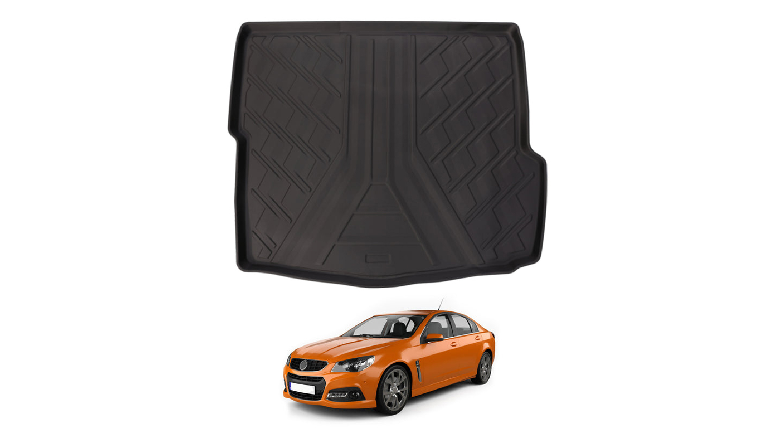 AUSGO Boot Liner Cargo Mat for Holden Commodore VF Sedan 2013-2017