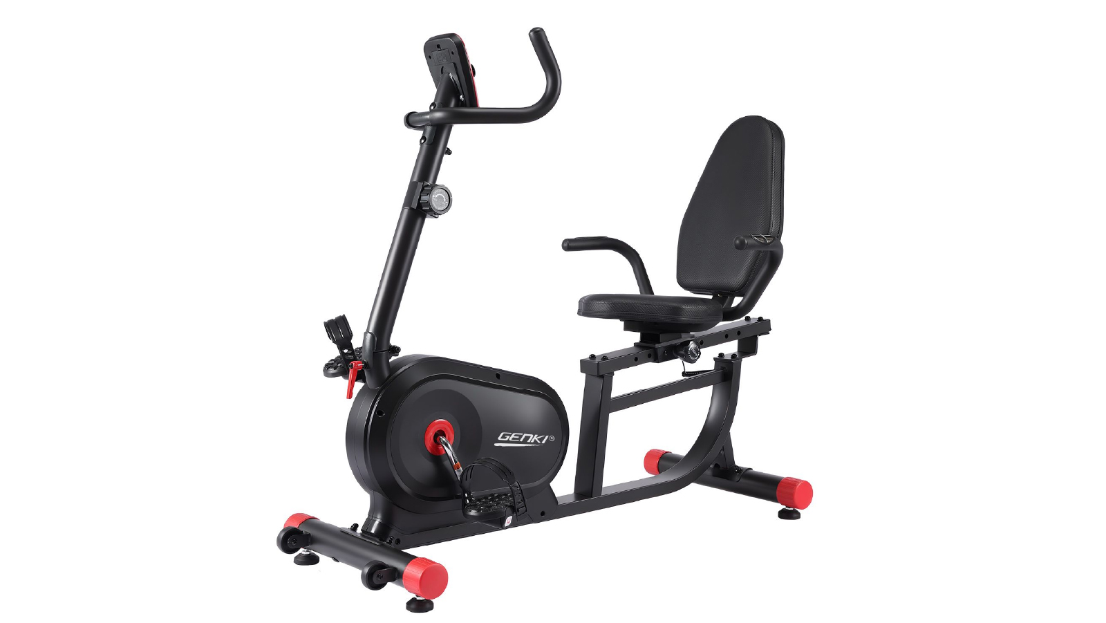 Genki Recumbent Bike Stationary Bicycle Fitness Exercise with  Bluetooth App