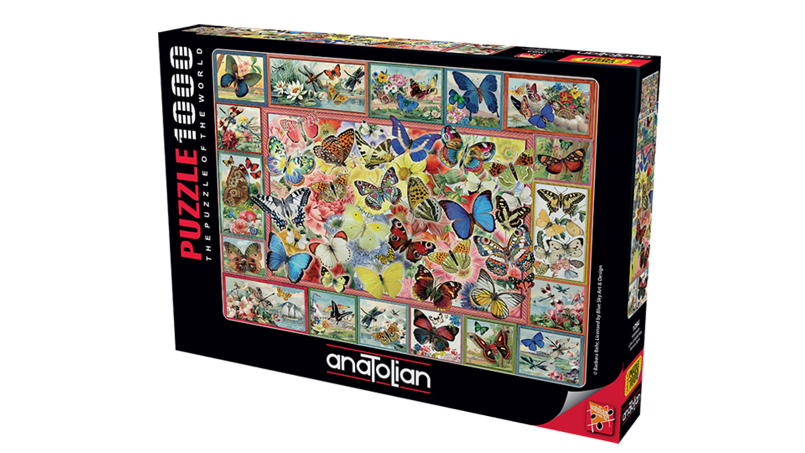 Latestbuy 1000 Piece of Anatolian Lots Of Butterflies Jigsaw Puzzle