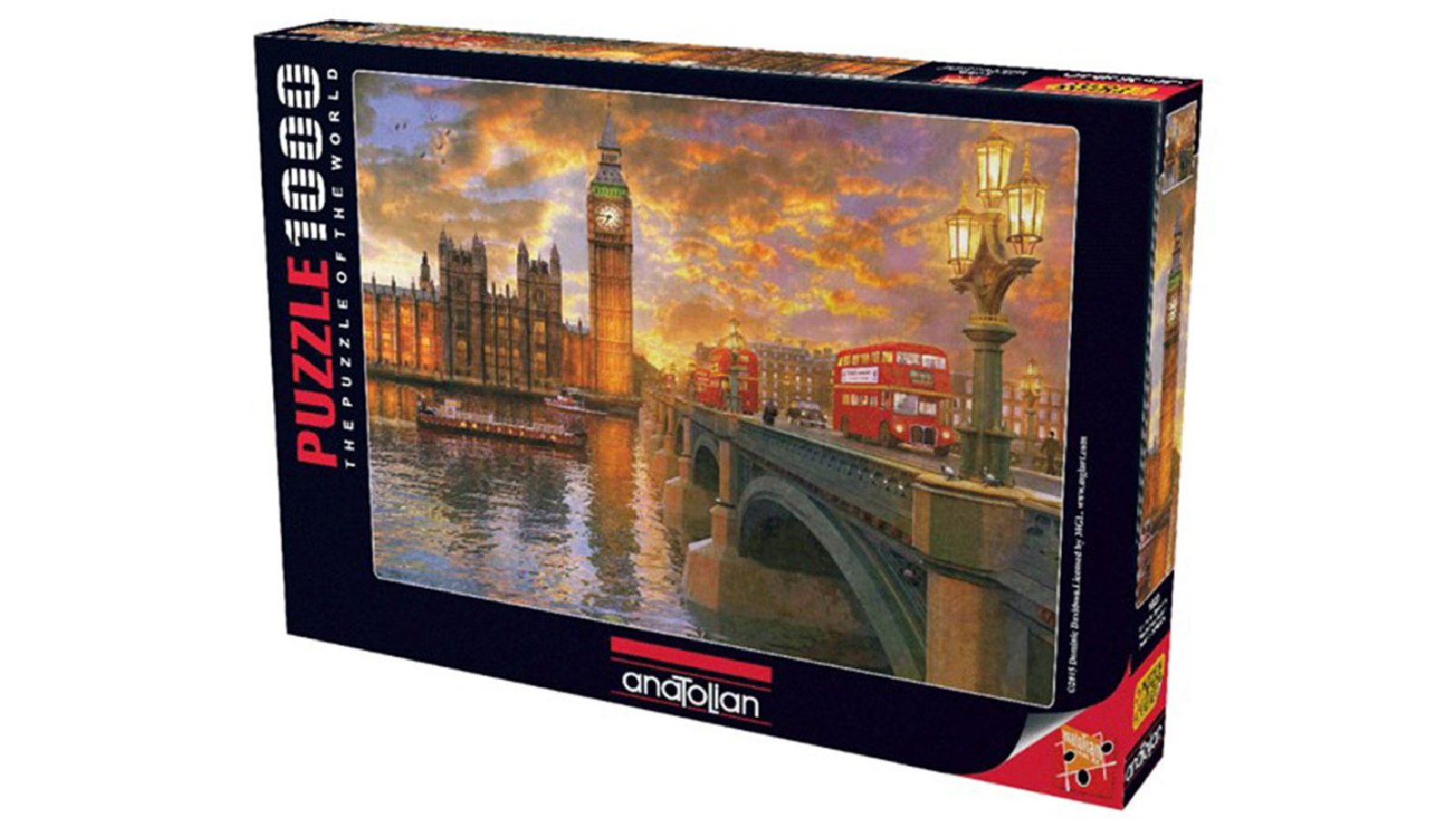 Latestbuy 1000 Piece of Anatolian Westminster Sunset Jigsaw Puzzle
