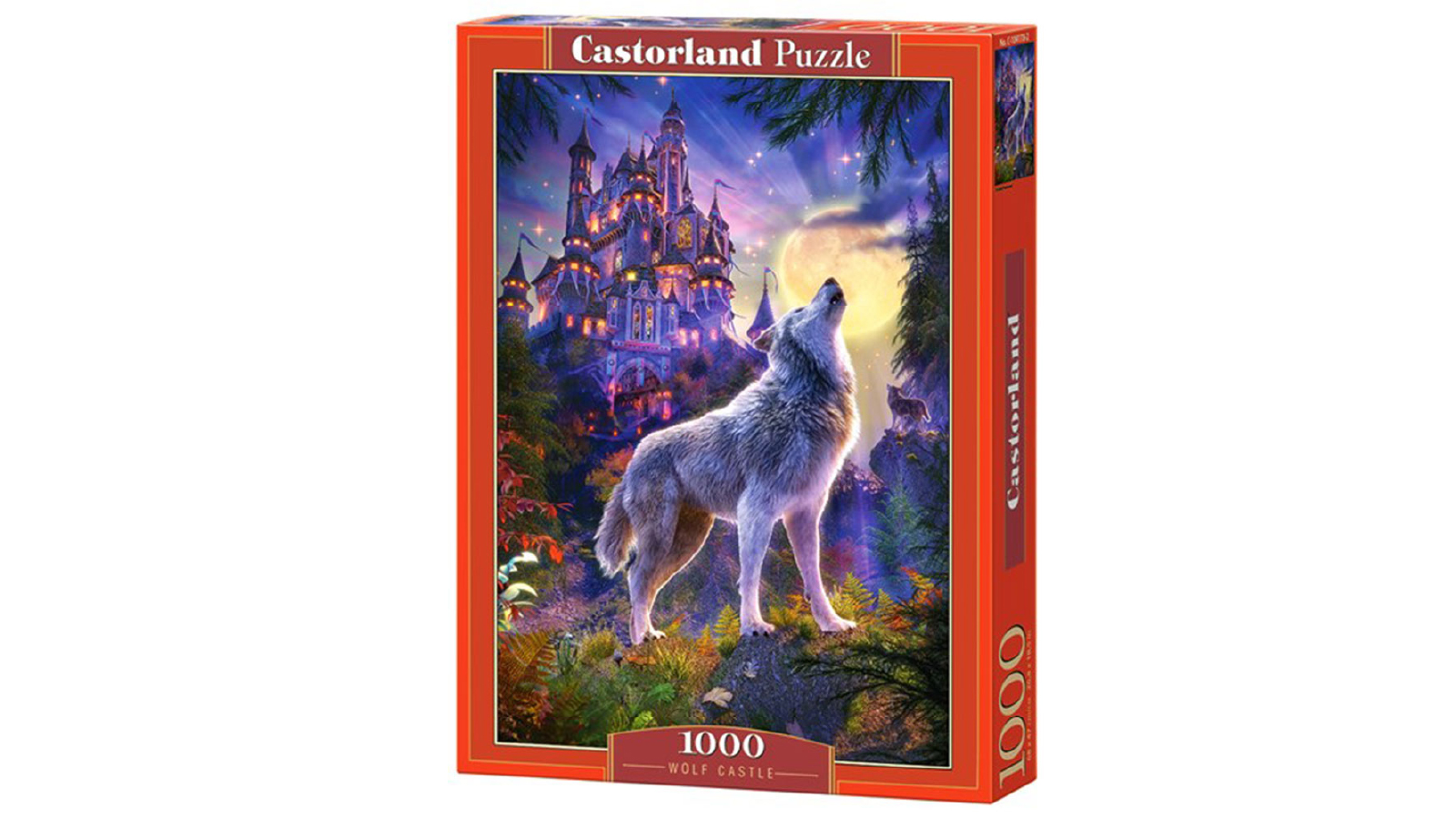 Latestbuy 1000 Piece of Castorland Wolf Castle Jigsaw Puzzle