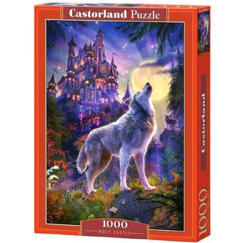 Latestbuy 1000 Piece of Castorland Wolf Castle Jigsaw Puzzle