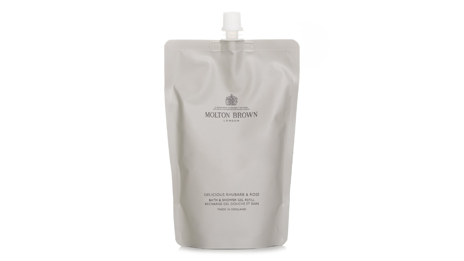 Molton Brown Delicious Rhubarb and Rose Bath and Shower Gel Refill - 400ml