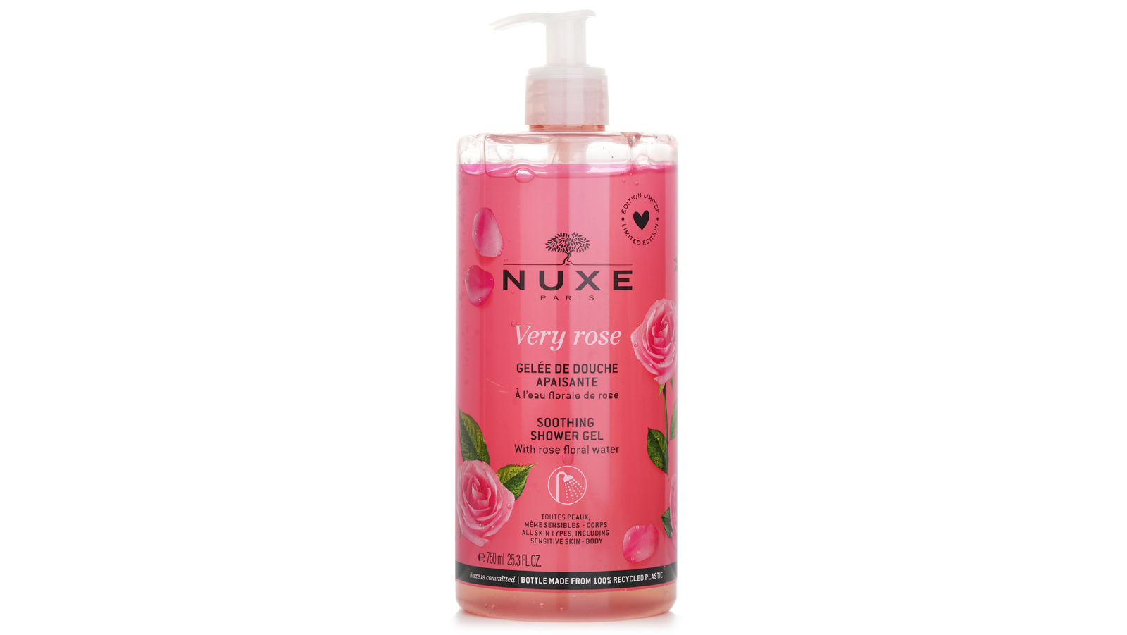 Nuxe Very Rose Soothing Shower Gel - 750ml/25.3oz