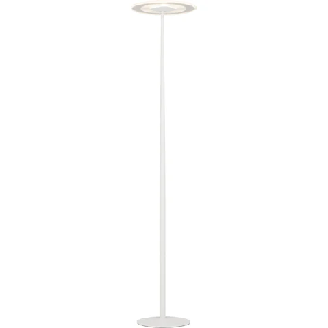 Pretty & Practical Lumomont White Sand LED Floor Lamp with 3CCT Dimming for Modern Home Spaces