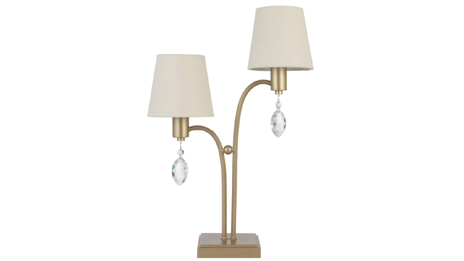 Pretty & Practical Bonn Sophisticated Antique Silver Crystal Table Lamp for Fine Interiors