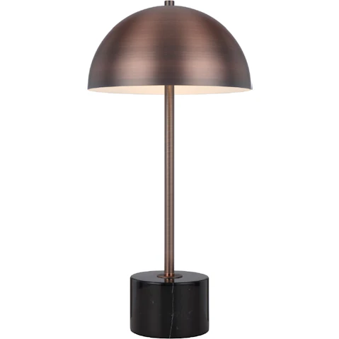 Pretty & Practical Missoula Marble Table Lamp for Luxury Home or Boutique Styling