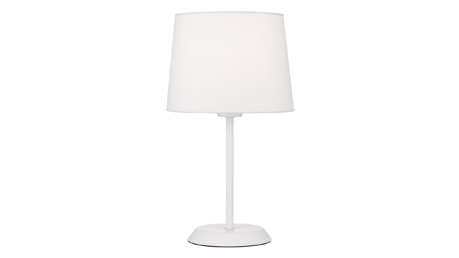 Pretty & Practical Solwood White Ceramic Table Lamp for Timeless Bedroom or Hallway Lighting