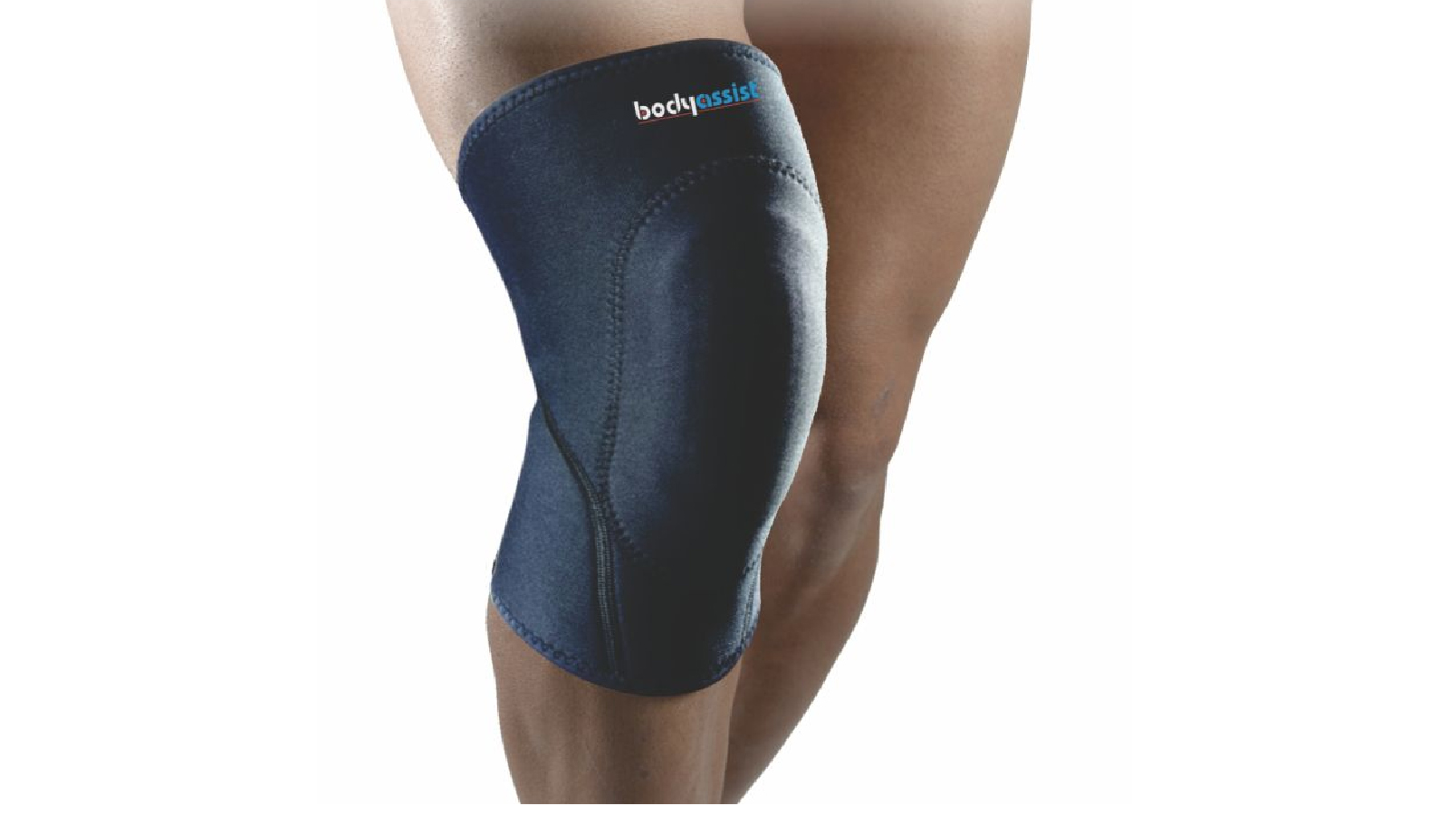 Bodyassist Black El-Supremo Wrestler Knee Pad