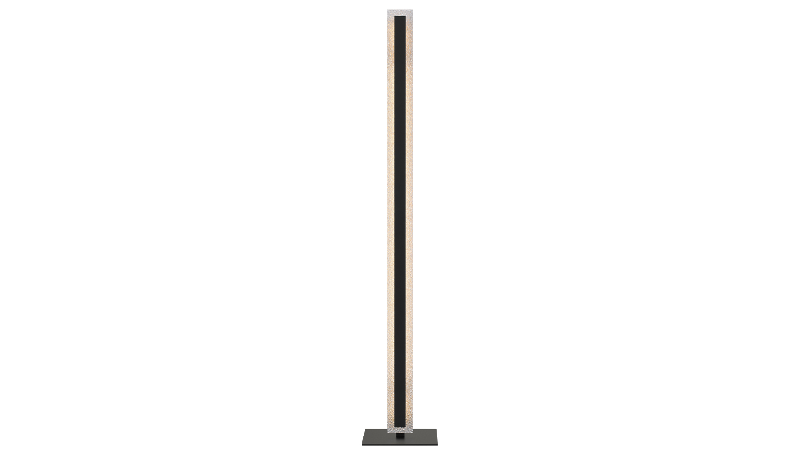Pretty & Practical Solshade Silver Acrylic LED Lamp with Warm 3000K Color Temperature and Dimmer