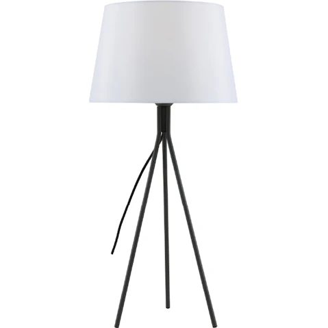 Pretty & Practical Foggia White and Dark Grey Modern Lighting for Minimalist Home Styling