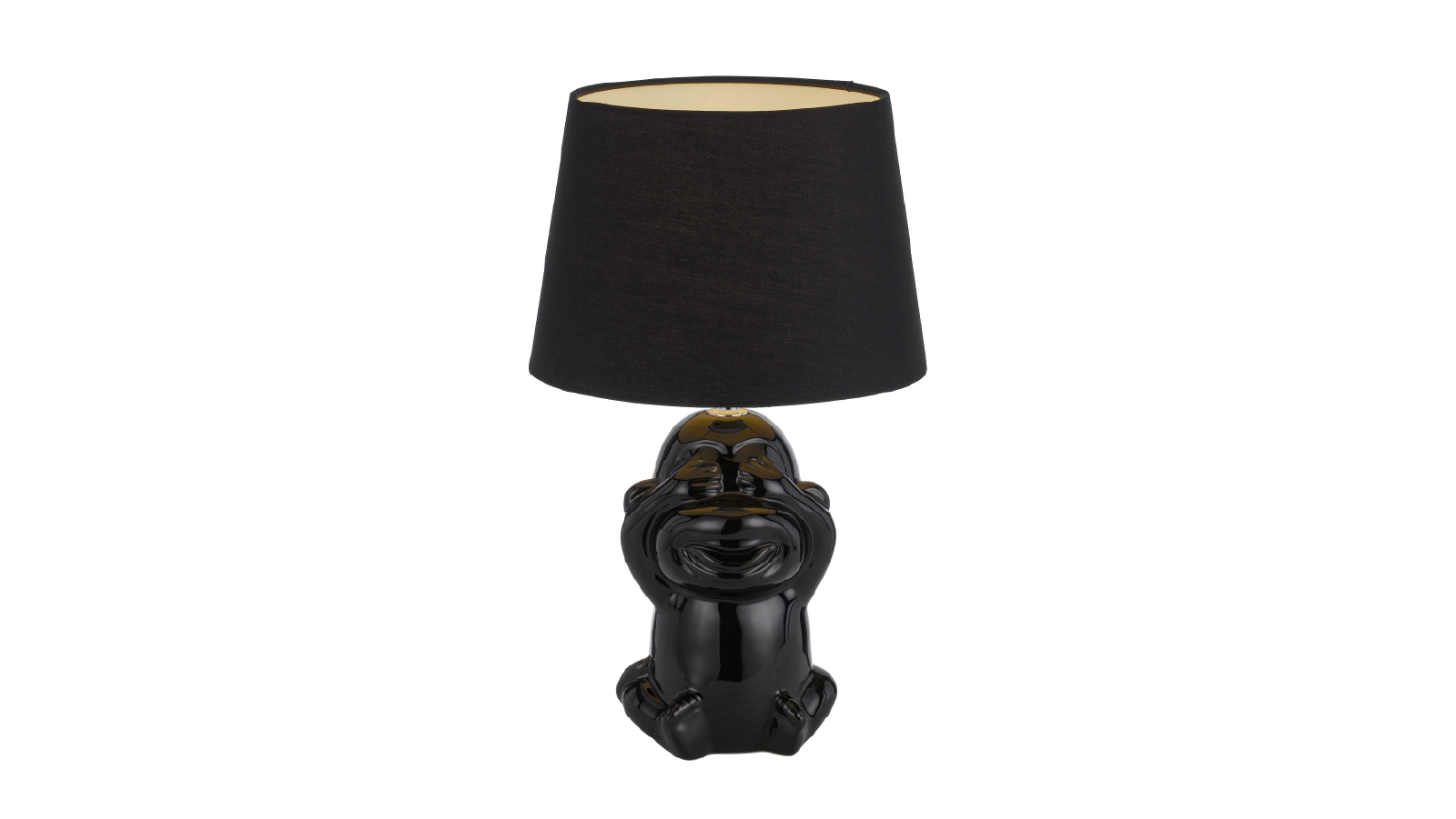 Pretty & Practical Split Ceramic Table Lamp with Modern Styling for Home or Office
