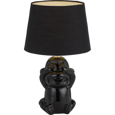 Pretty & Practical Split Ceramic Table Lamp with Modern Styling for Home or Office