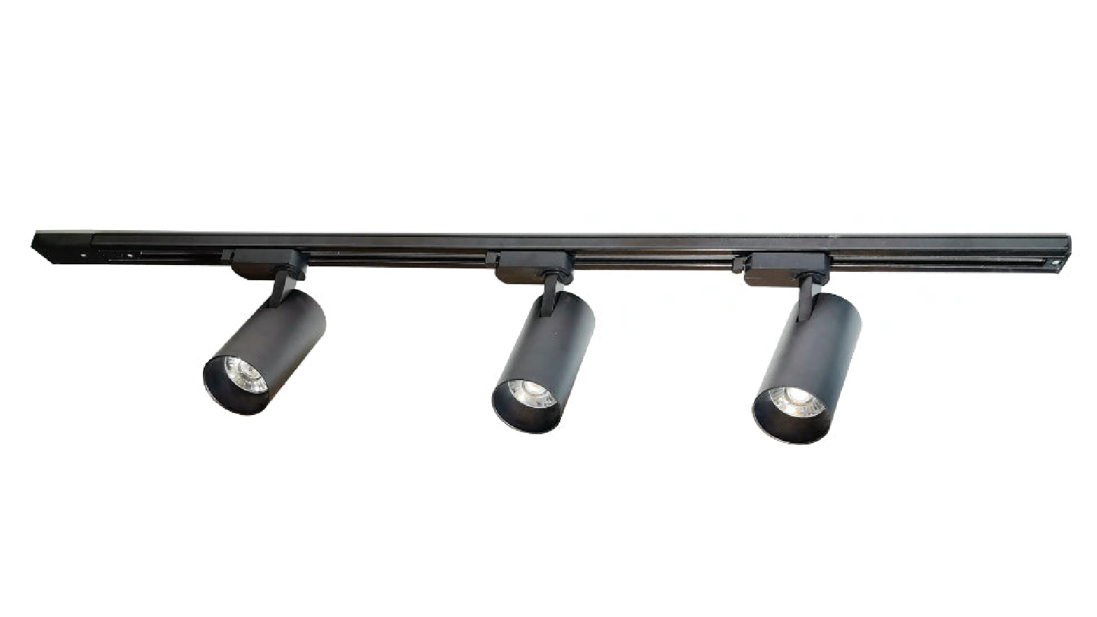 Pretty & Practical	Marseille 65 Trackspot Lighting with 3 LED Spot Heads - Black