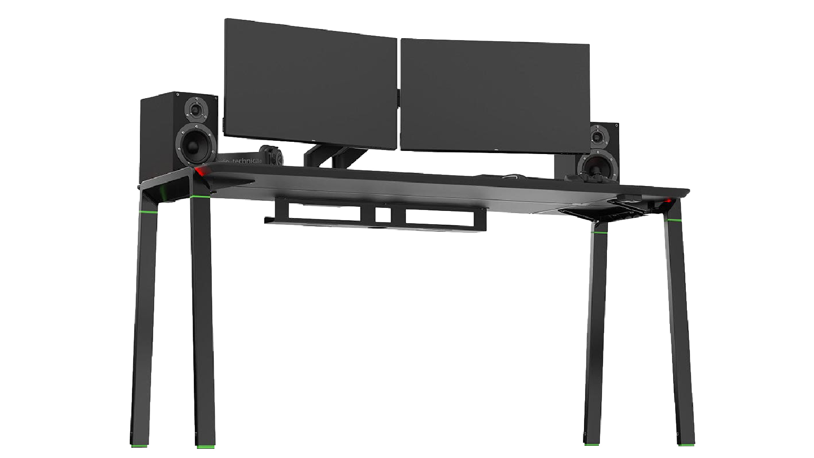Desky RGB LED Gaming Desk - Cable Tray