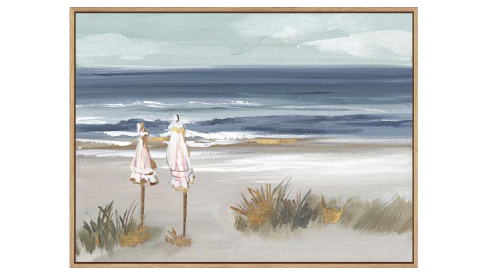 La Grolla Summer Vacation I Gallery Natural Frame Wall Art