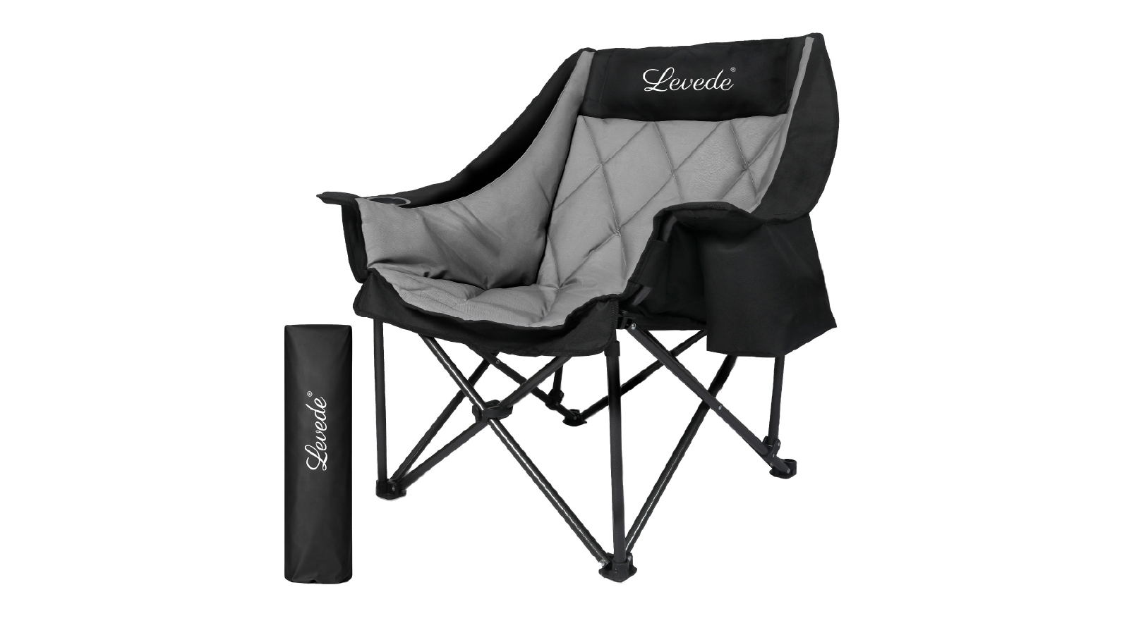 Levede Folding Camping Chair - Extra Large