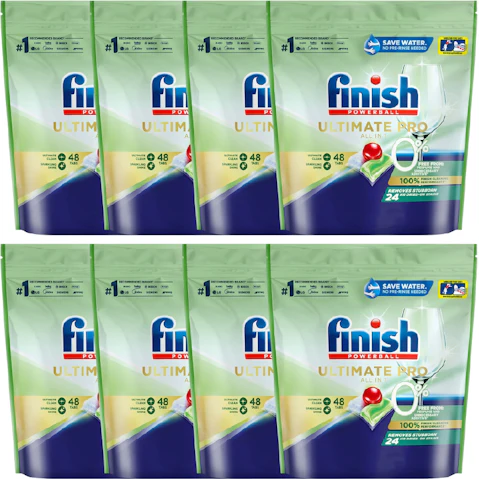 Finish Ultimate Pro 0% x 384 Dishwashing Tablets