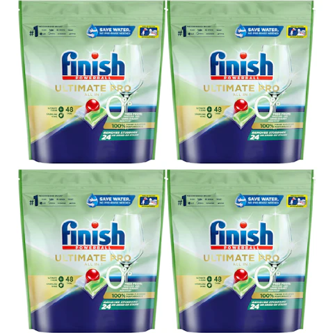 Finish Ultimate Pro 0% x 192 Dishwashing Tablets