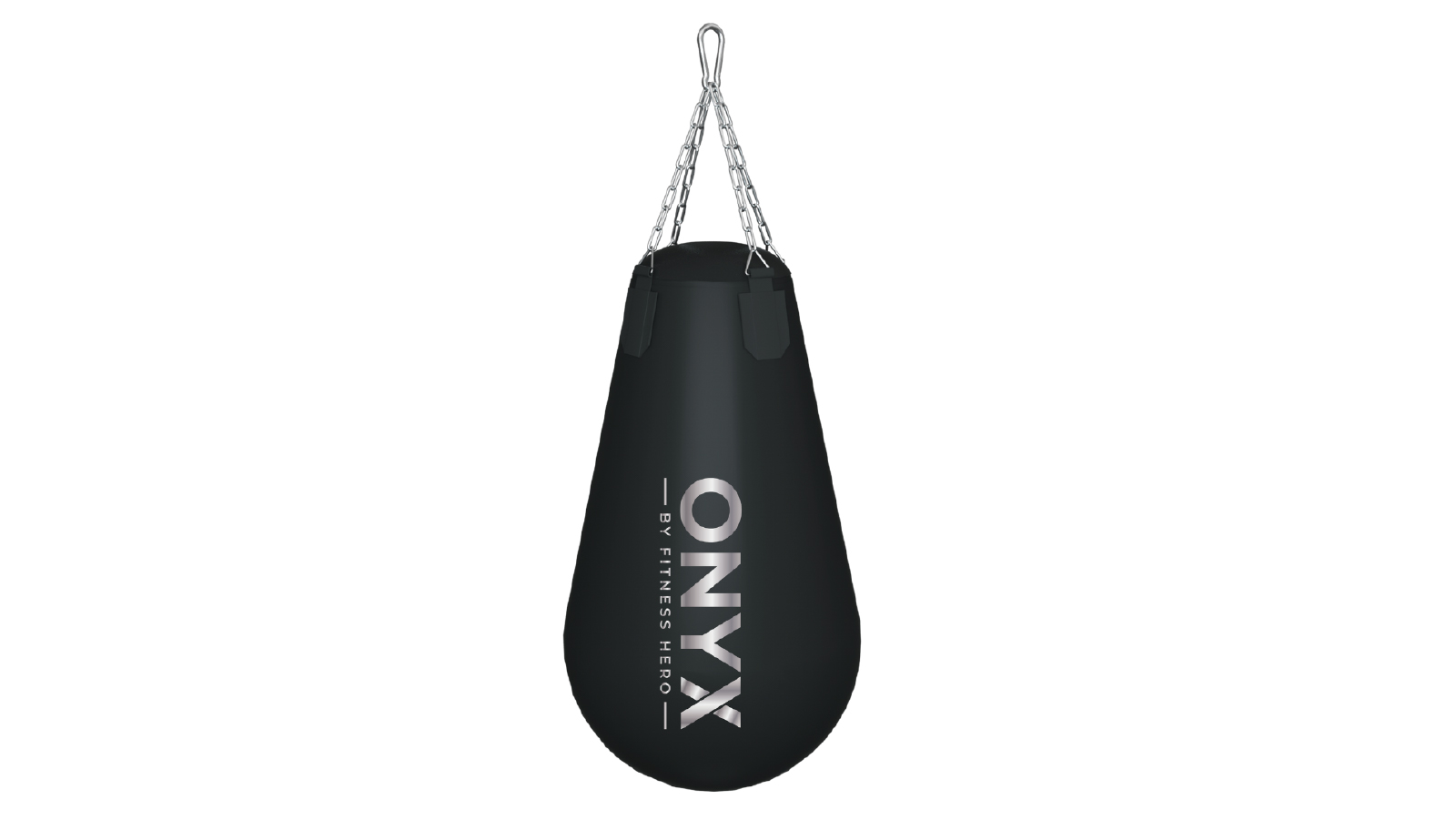 Fitness Hero Onyx Large Teardrop Boxing Bag - Filled